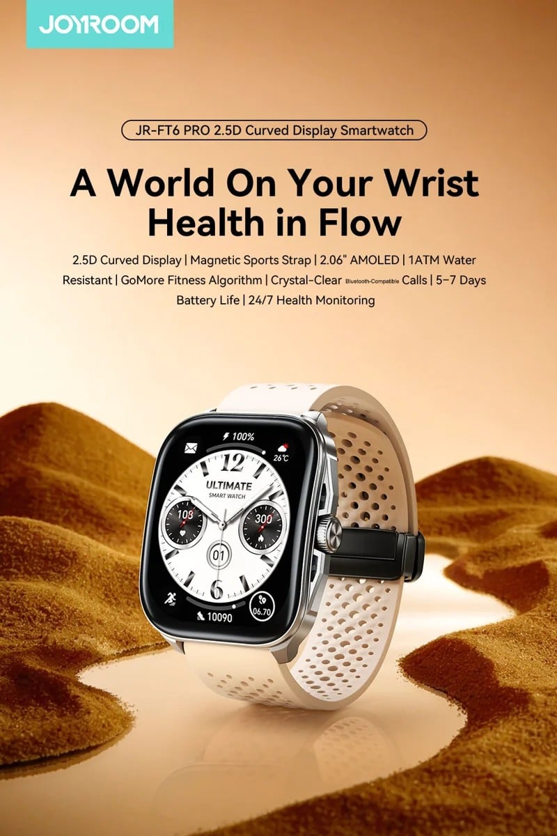JR-FT6 PRO Smart Watch - detail 01