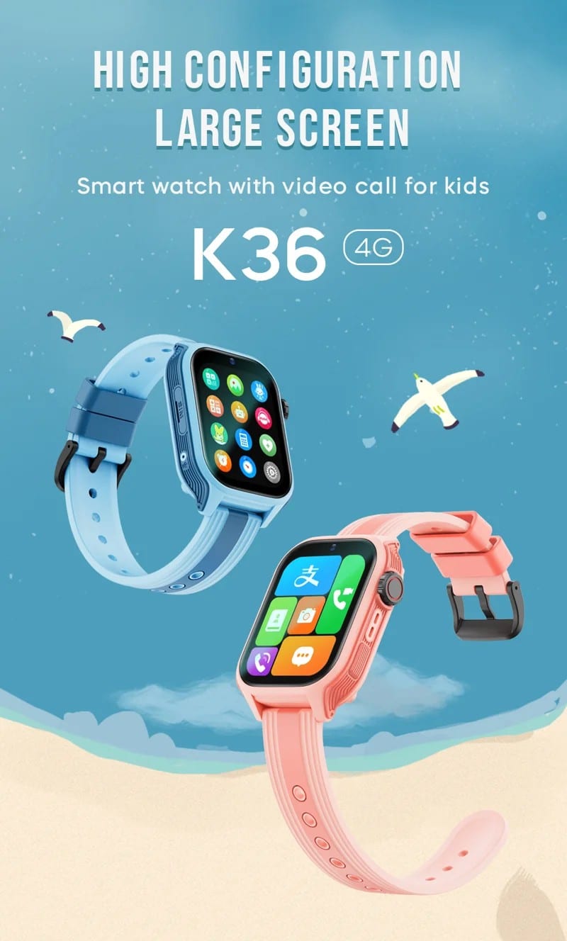K36 4G Kids Smart Watch - detail 01