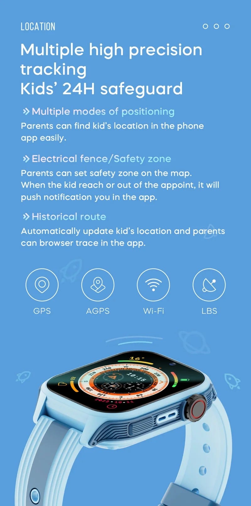 K36 4G Kids Smart Watch - detail 04