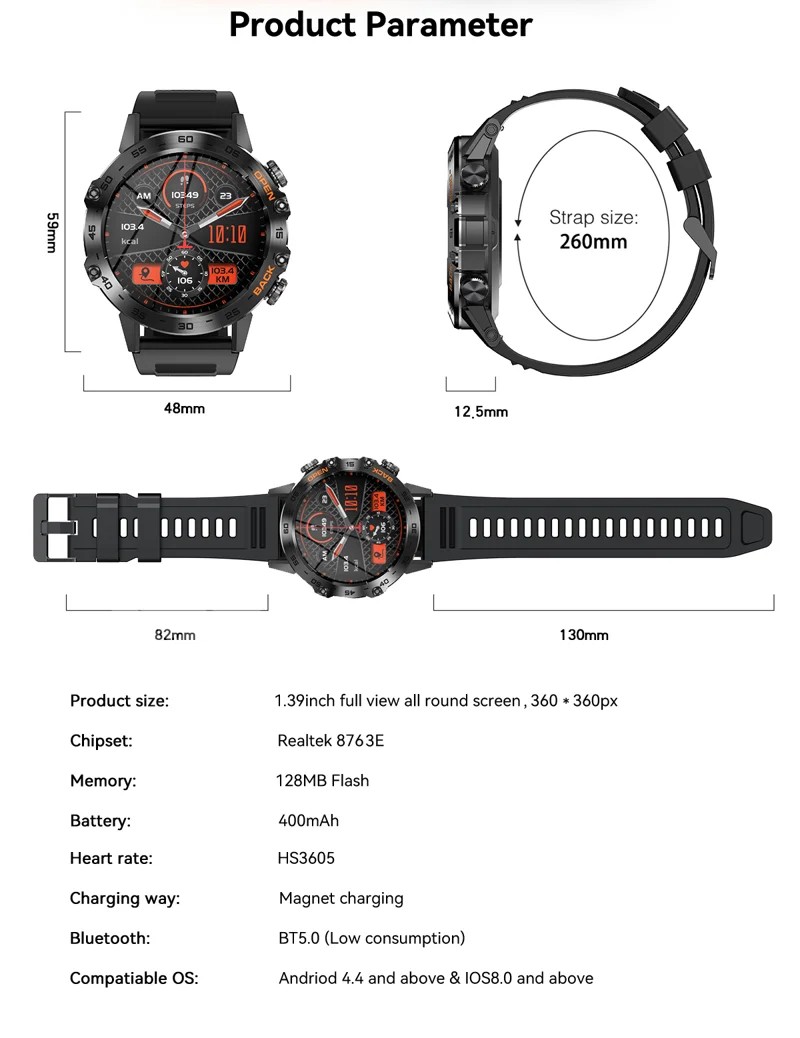 K52 Smart Watch - detail 16