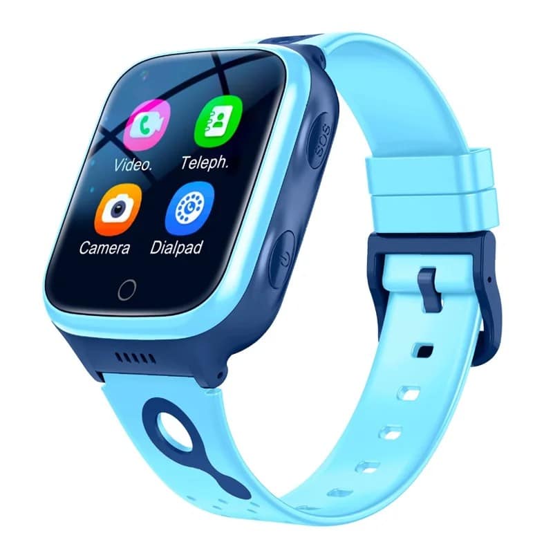 K9 Kids 4G Smart Watch with 1.4-Inch IPS Touchscreen, GPS Wi-Fi and LBS Positioning, Video Calling, 0.3MP Camera, 1000mAh Battery and IPX7 Care Guidance - gallery-01 K9 Kids 4G Smart Watch - gallery 01