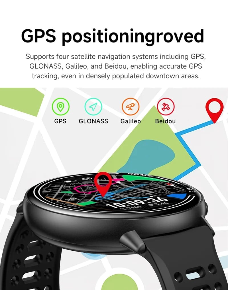 KC100 GPS Bluetooth Calling Smart Watch - detail 05