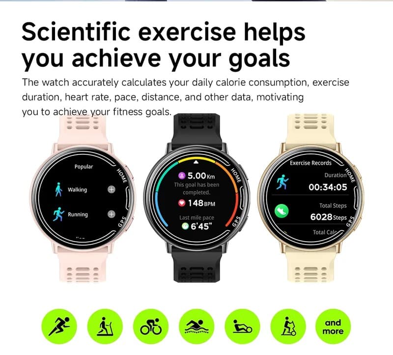KC100 GPS Bluetooth Calling Smart Watch - detail 07