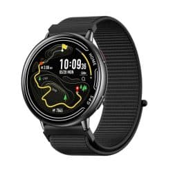 KC100 GPS Bluetooth Calling Smart Watch - variant black nylon band