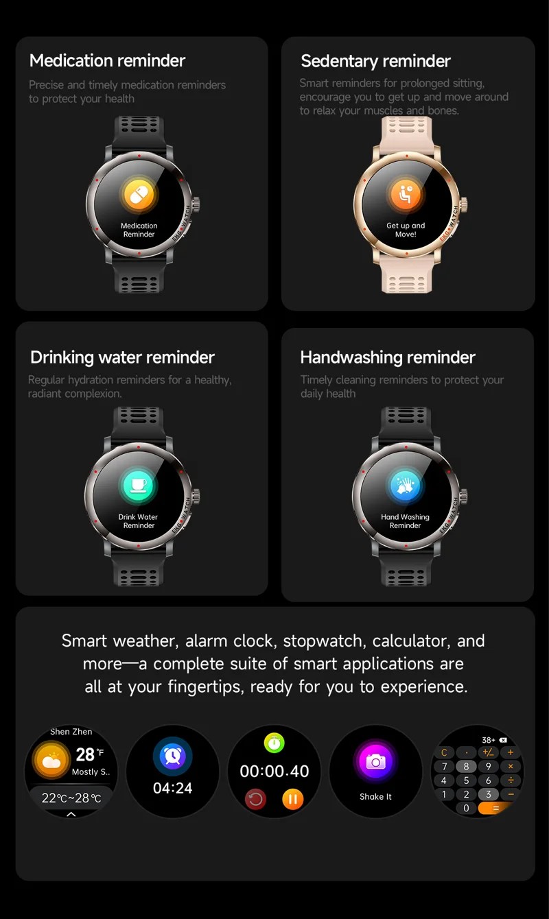 KC102 Nylon Strap Smart Watch - detail 27