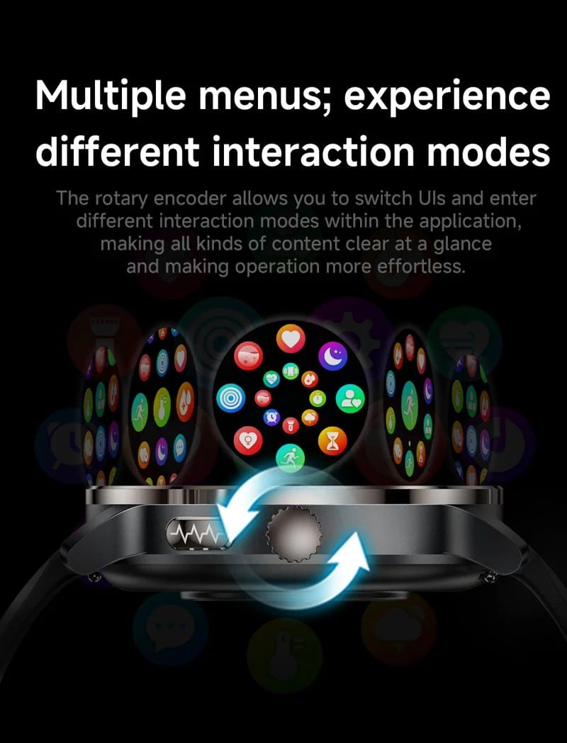 KC102 Silicone Strap Smart Watch - detail 08