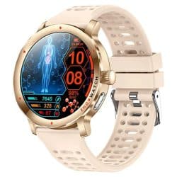 KC102 Silicone Strap Smart Watch - variant pink