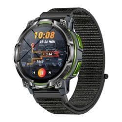 KC108 Nylon Strap Smart Watch - variant green