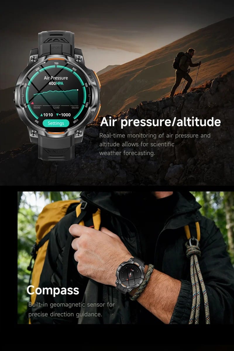 KC108 Steel Strap Smart Watch - detail 10