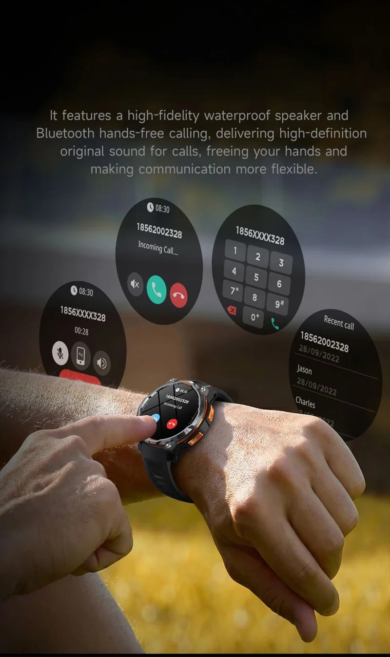 KC108 Steel Strap Smart Watch - detail 11
