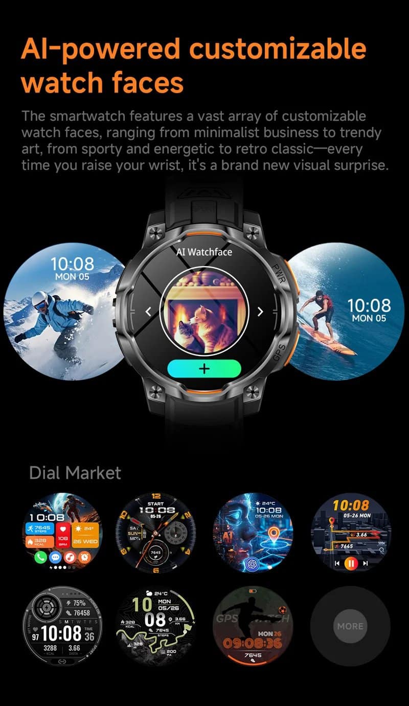 KC108 Steel Strap Smart Watch - detail 14