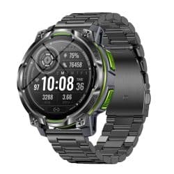 KC108 Steel Strap Smart Watch - variant green