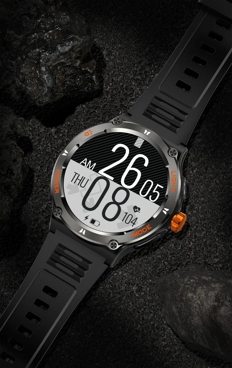 KT70 Outdoor Flashlight Compass Calling Smart Watch - detail 19