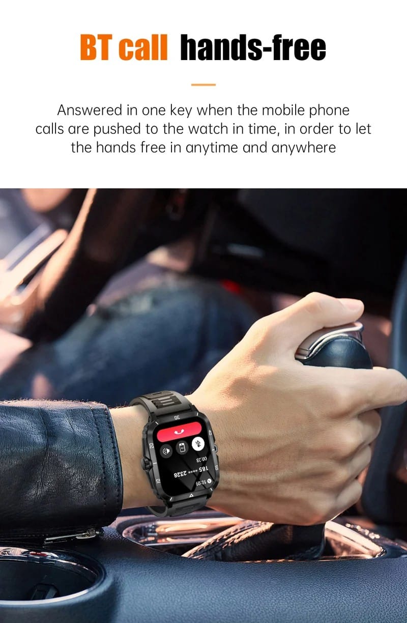 KT71 Bluetooth Calling Outdoor Activity Watch - detail 03