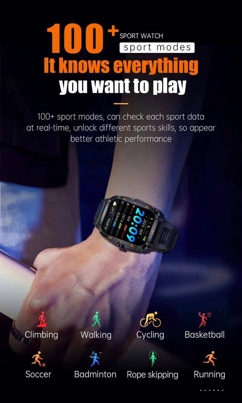 KT71 Bluetooth Calling Outdoor Activity Watch - detail 06