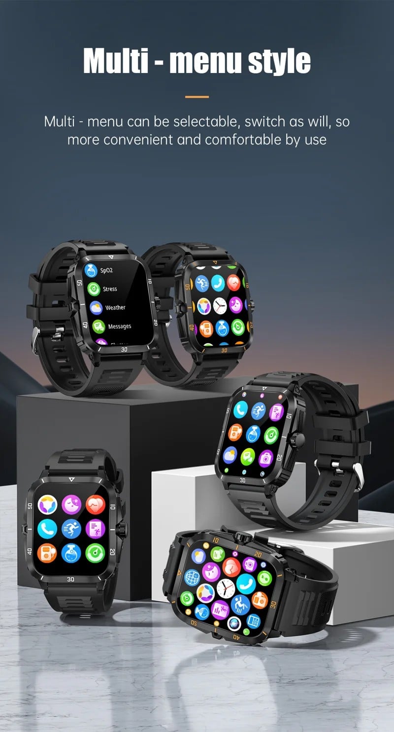 KT71 Bluetooth Calling Outdoor Activity Watch - detail 09