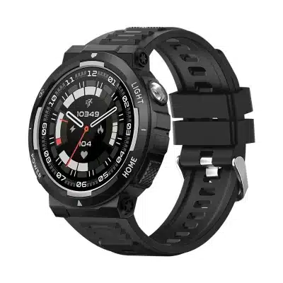 KT75 1.53-Inch HD Smart Watch with Strong Flashlight, Bluetooth Calling, 3ATM and 7-Day Battery Life