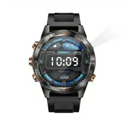KT80 1.46-Inch Rugged Smart Watch with SOS, Flashlight, UV Light, 515mAh Battery and 3ATM Protection - Image 4