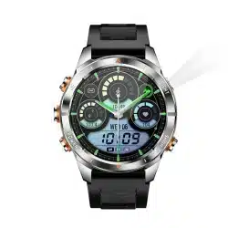 KT80 1.46-Inch Rugged Smart Watch with SOS, Flashlight, UV Light, 515mAh Battery and 3ATM Protection - Image 5