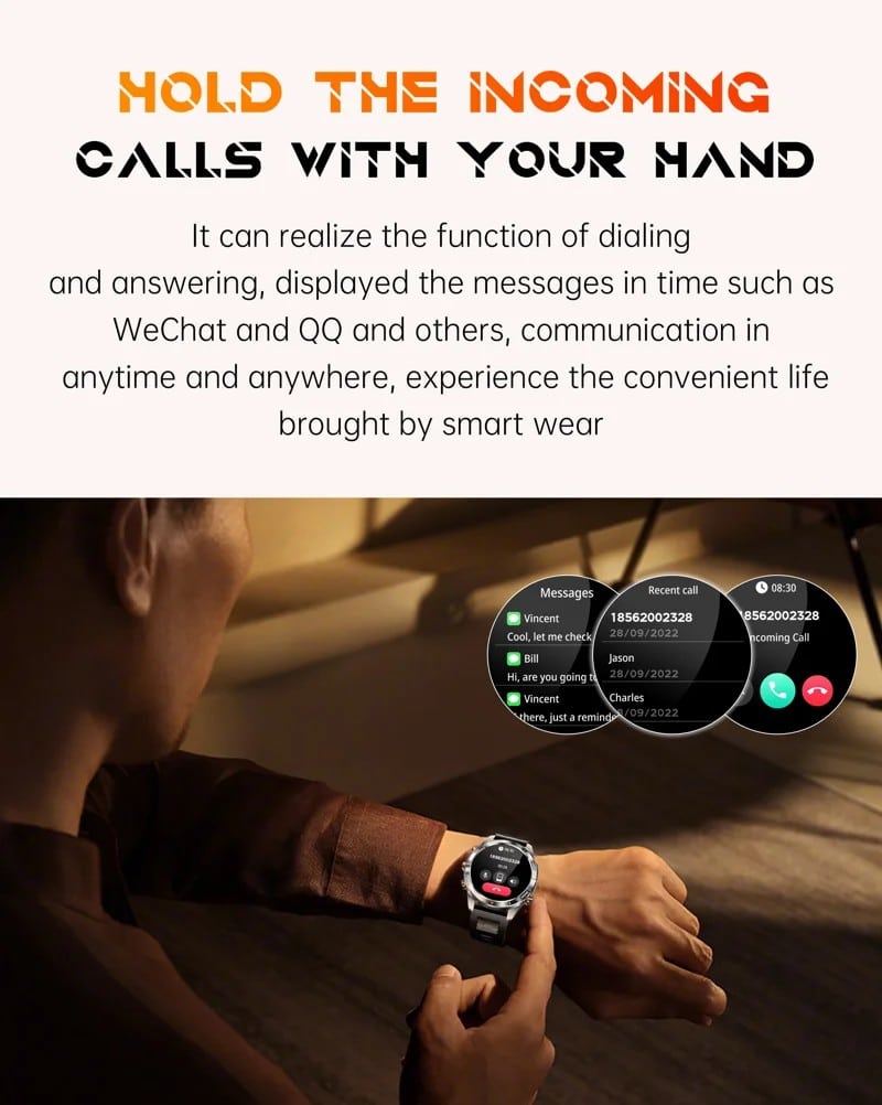 KT80 Outdoor Smart Watch - detail 09