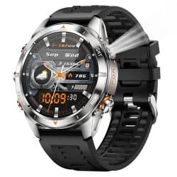 KT80 Outdoor Smart Watch - variant silver