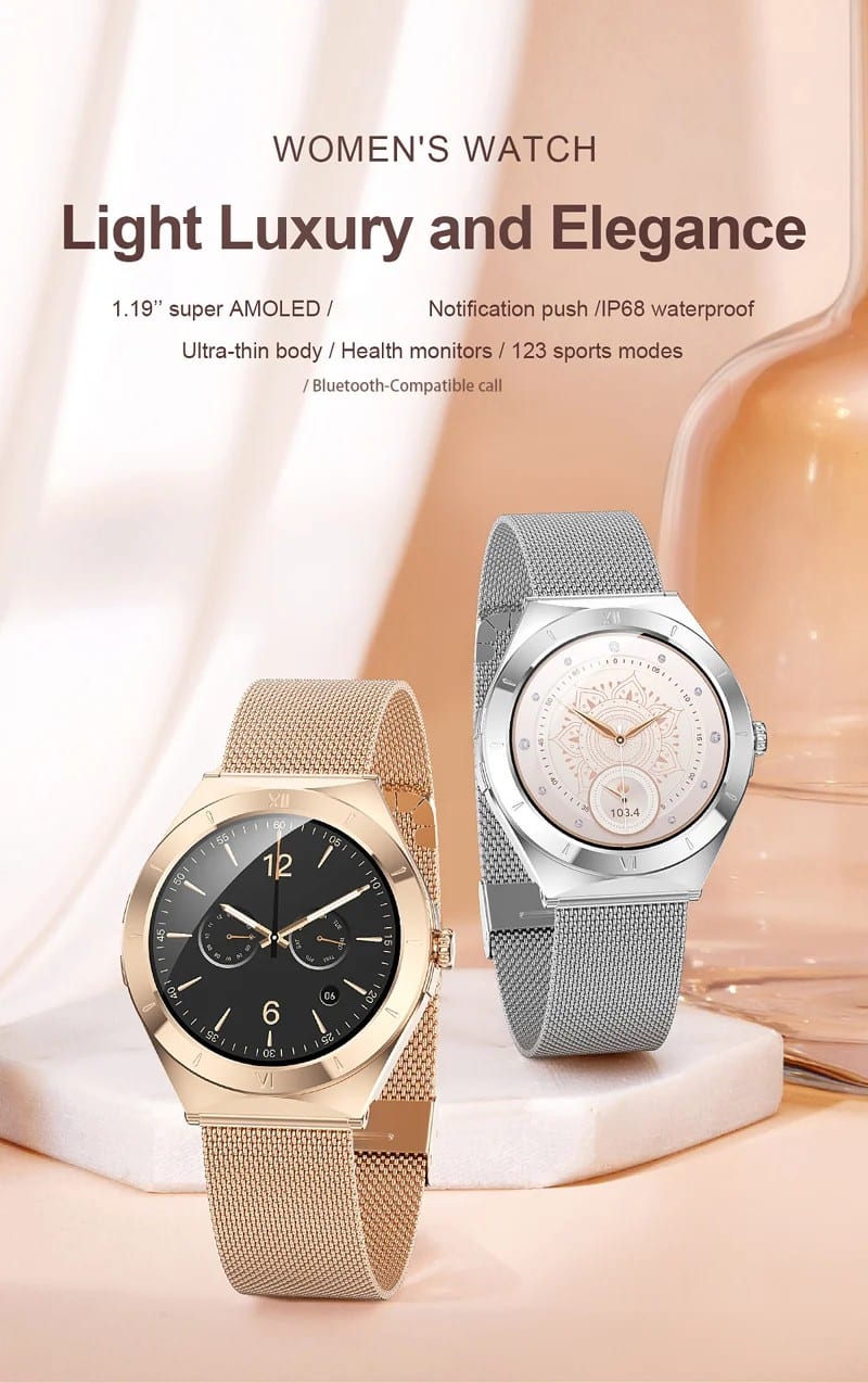 L03 Women's AMOLED Smart Watch - detail 01