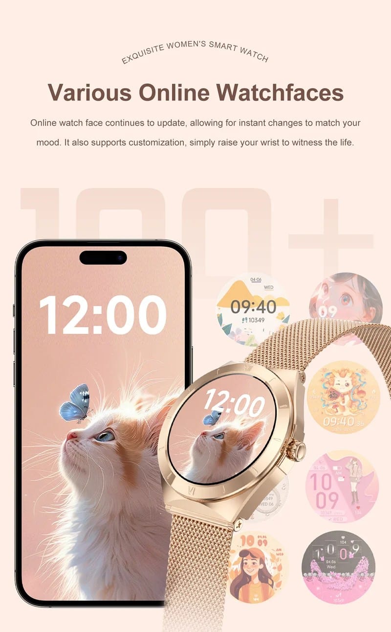 L03 Women's AMOLED Smart Watch - detail 06