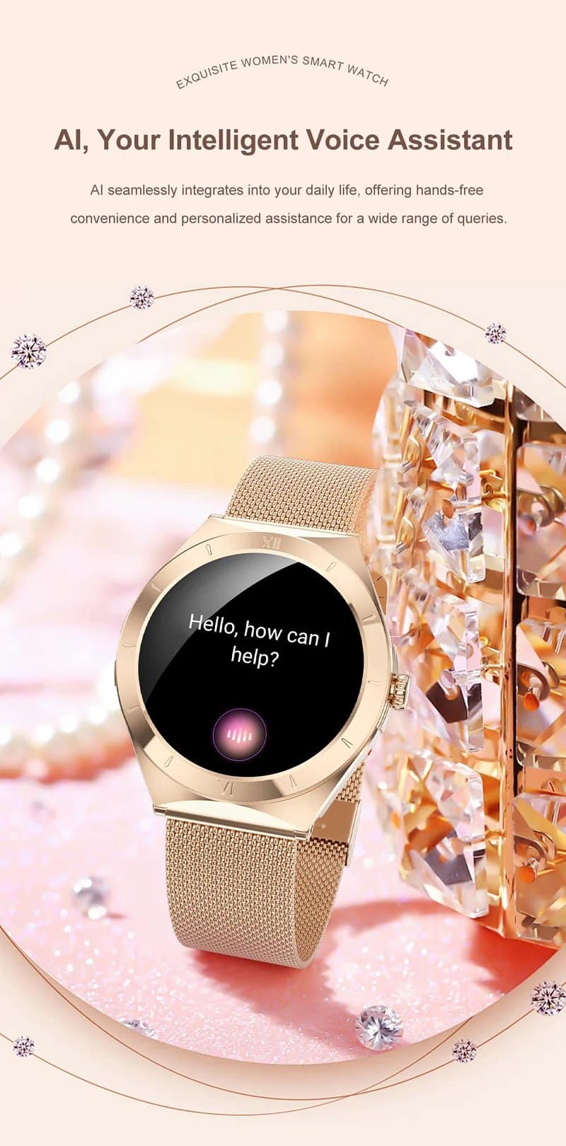 L03 Women's AMOLED Smart Watch - detail 11