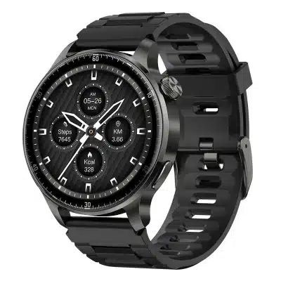 L7 1.52-Inch AMOLED GPS Smart Watch with Altimeter, Compass, Bluetooth Calling, IP68 and 400mAh Battery