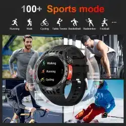 LIGE Outdoor 1.46-Inch Smart Watch with Flashlight, Compass, SOS, 10M Water Resistance and 450mAh Battery - Image 5