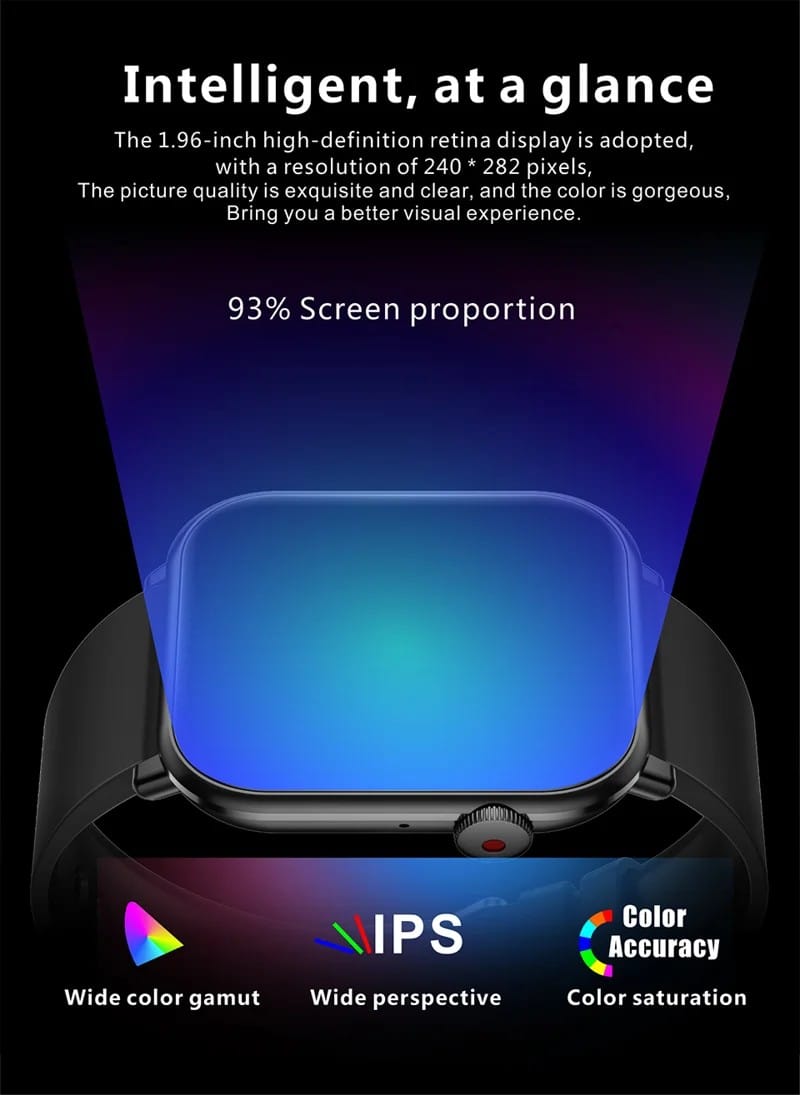 M2 HD Calling Smart Watch - detail 02