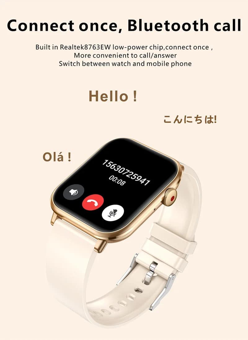 M2 HD Calling Smart Watch - detail 03