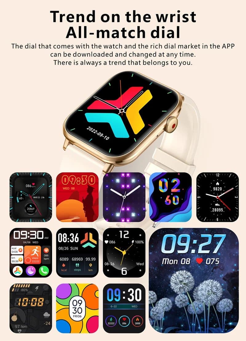 M2 HD Calling Smart Watch - detail 11