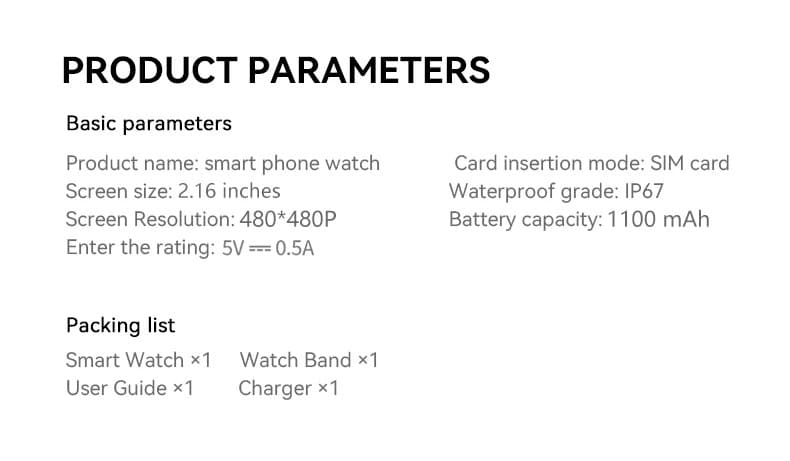 M99 4G Android Smart Watch - detail 21
