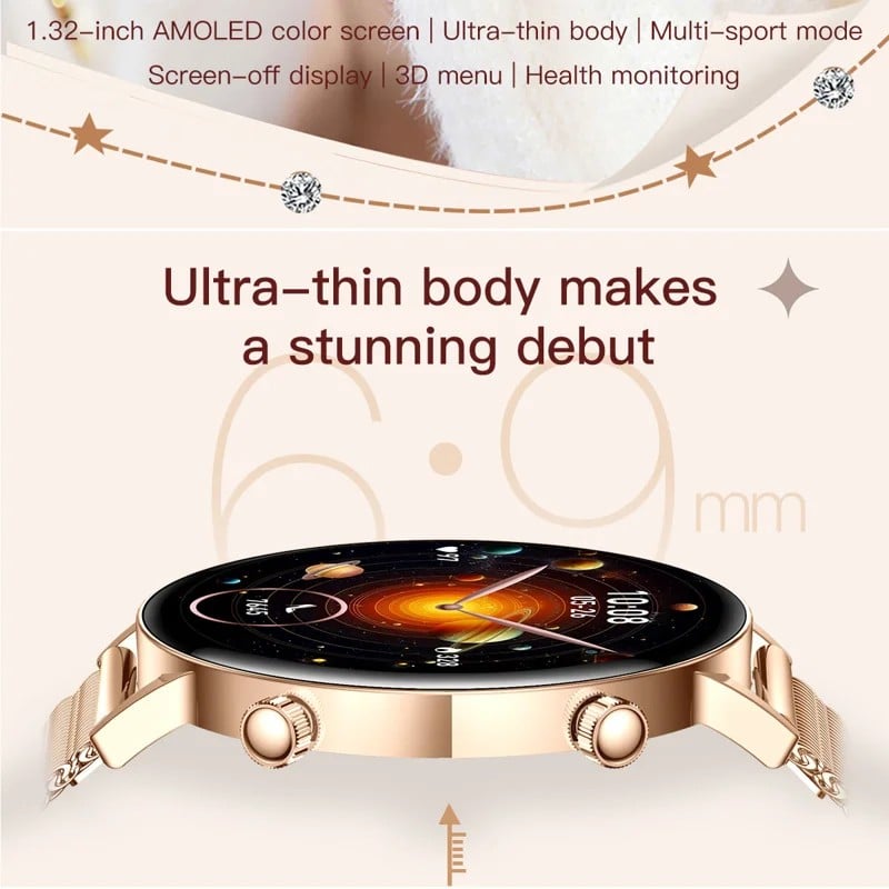 MK96 AMOLED Calling Smart Watch - detail 02