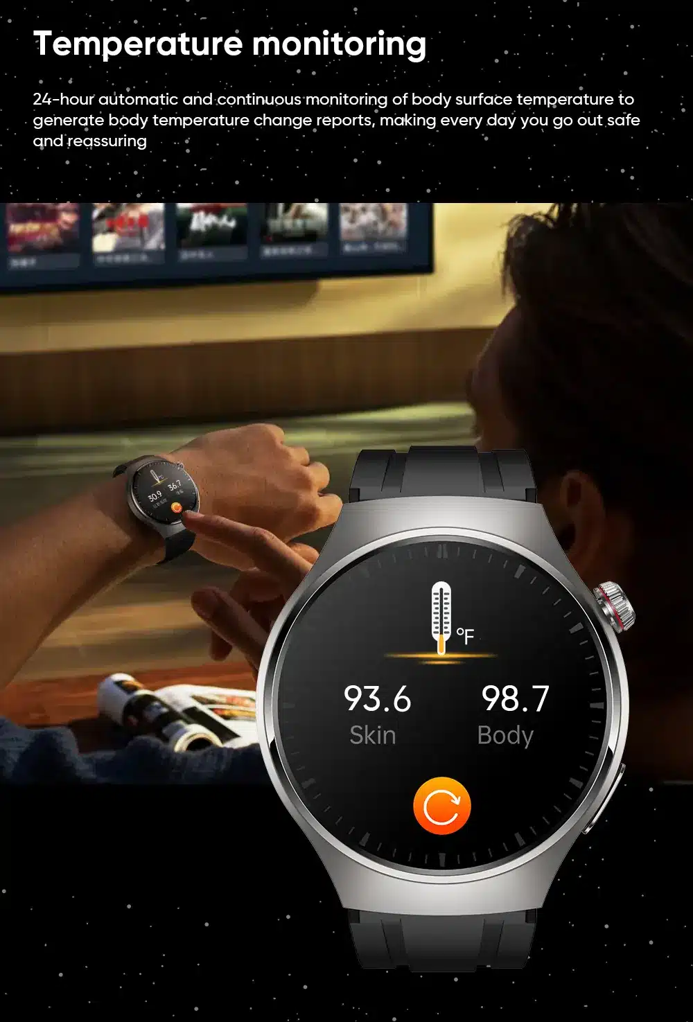 MT200 smart watch source detail 12