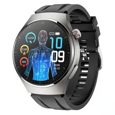 MT200 1.43-Inch AMOLED Bluetooth Calling Smart Watch with ECG, PPG and 440mAh Battery