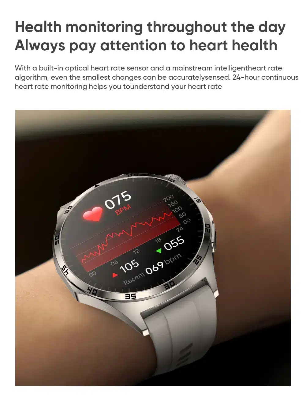 MT300 AMOLED smart watch detail image 10