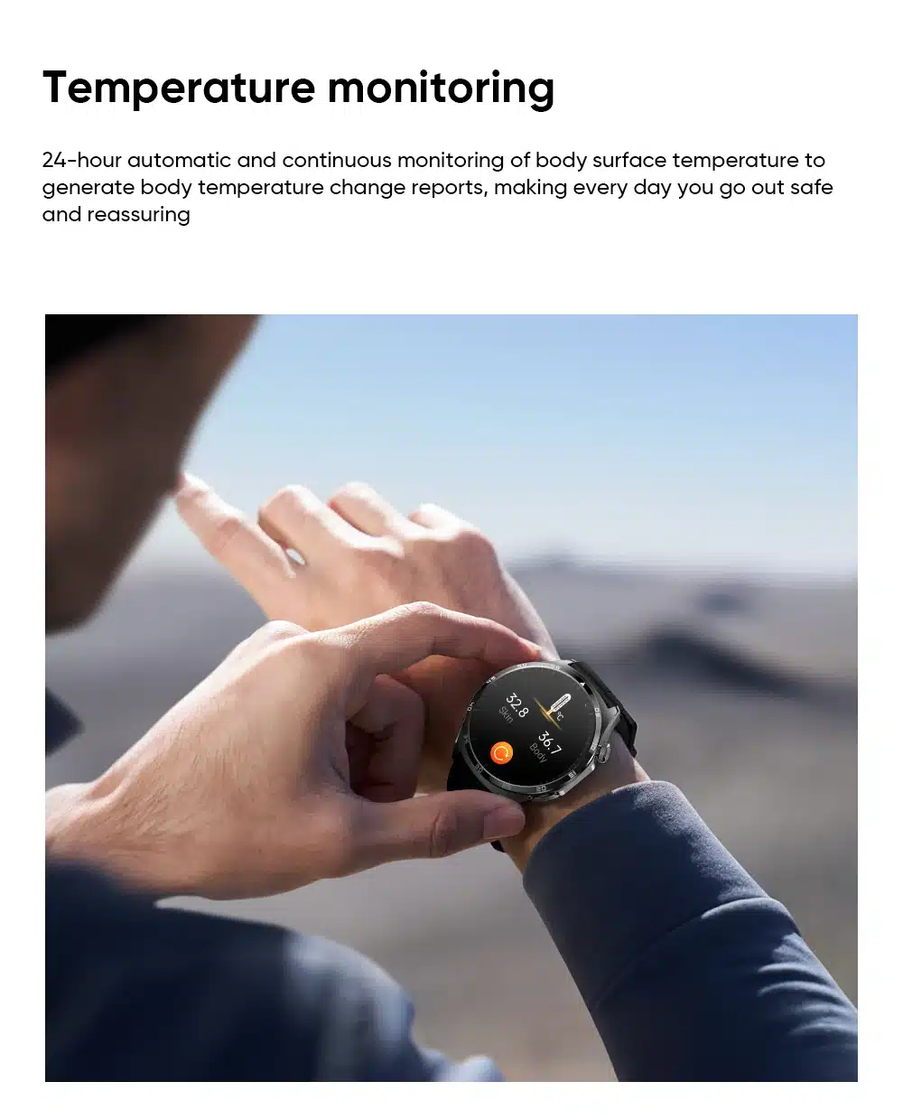 MT300 AMOLED smart watch detail image 12
