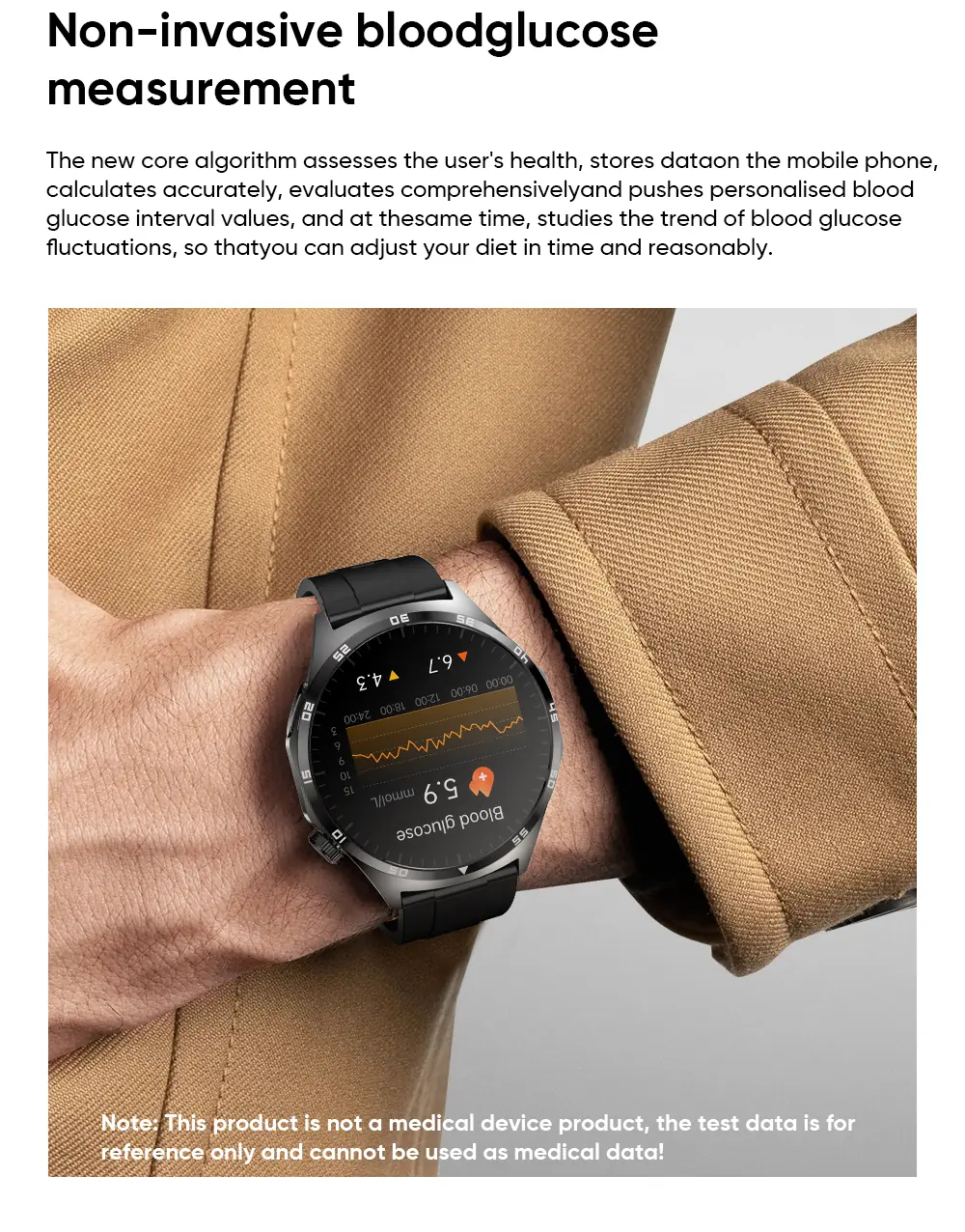 MT300 AMOLED smart watch detail image 13