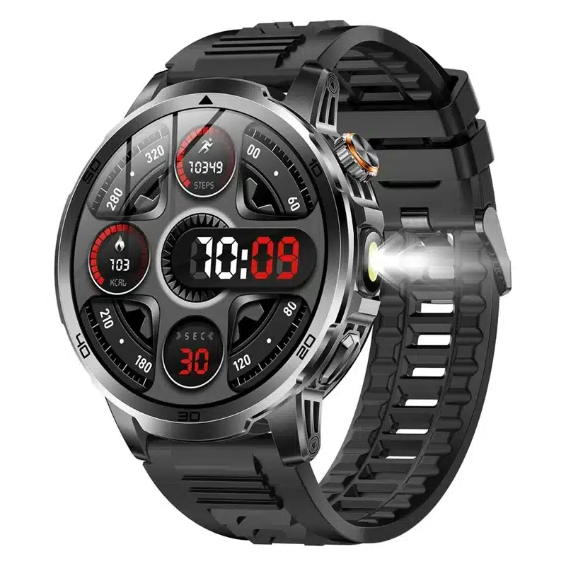 wearablemaster multi functional smart watch bluetooth compatible ip68 waterproof sports watch with heart rate monitor ak95 wearablema ak95 wearablemaster gallery 01 AK95 smart watch product image