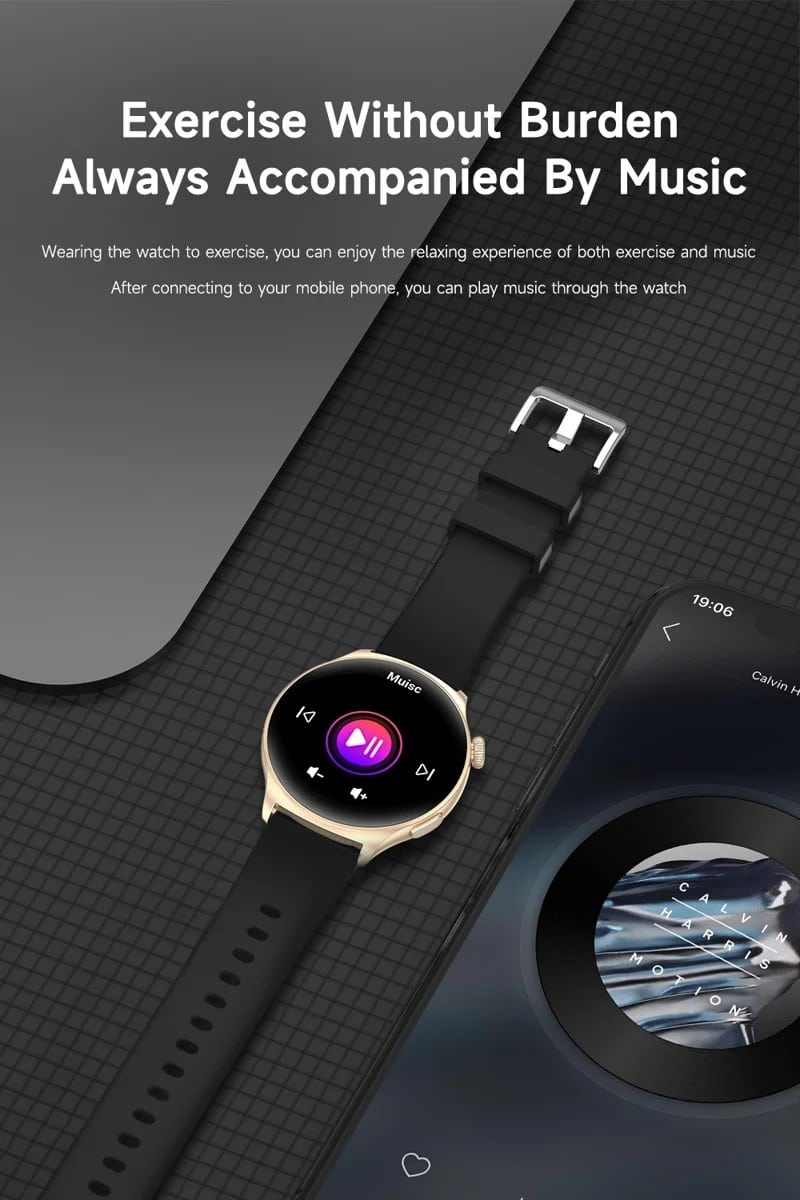 MX16 Round Bluetooth Calling Smart Watch - detail 04