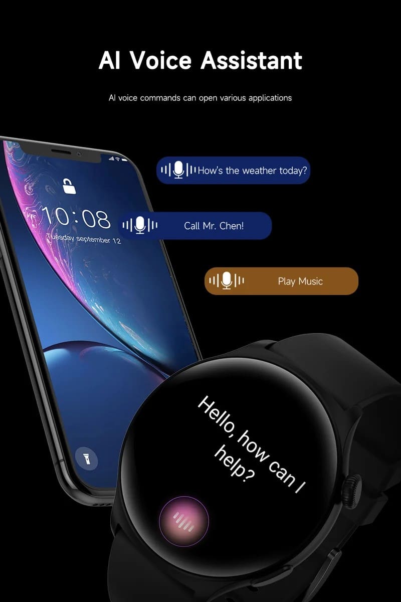 MX16 Round Bluetooth Calling Smart Watch - detail 06