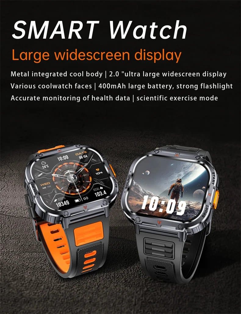 NX23 2.0-Inch Fitness Smart Watch - detail 01