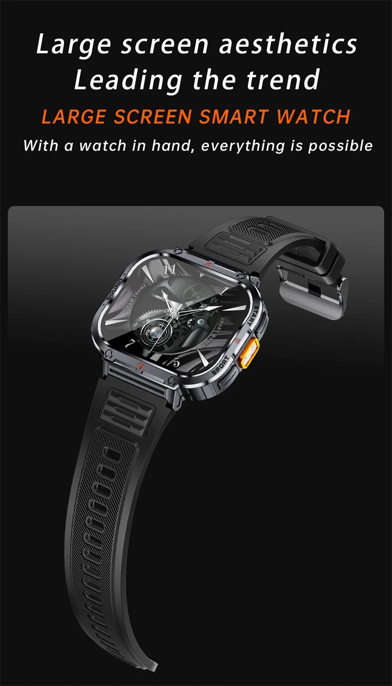 NX23 2.0-Inch Fitness Smart Watch - detail 03