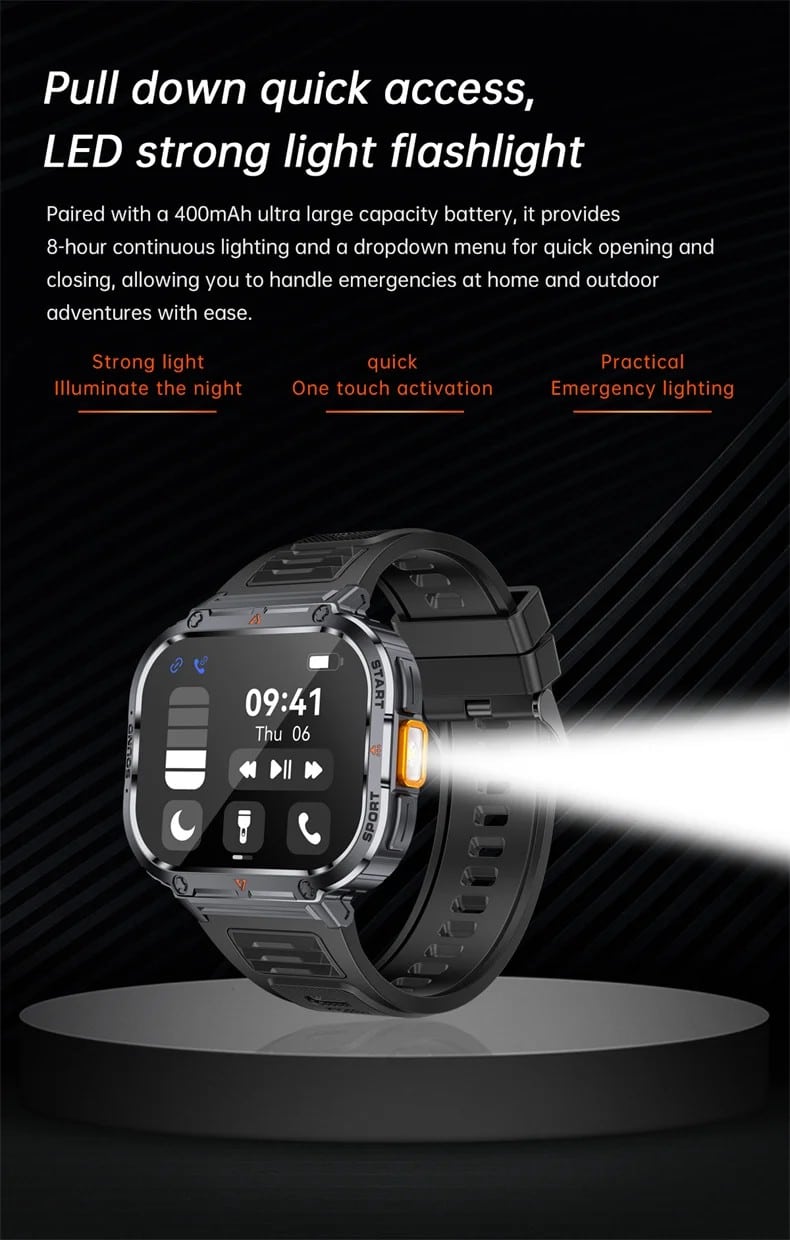 NX23 2.0-Inch Fitness Smart Watch - detail 07