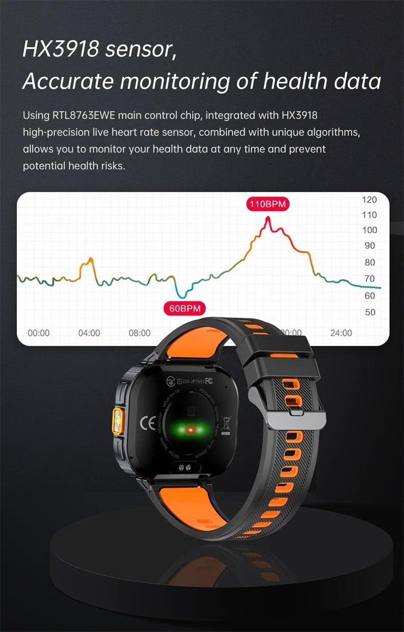 NX23 2.0-Inch Fitness Smart Watch - detail 10
