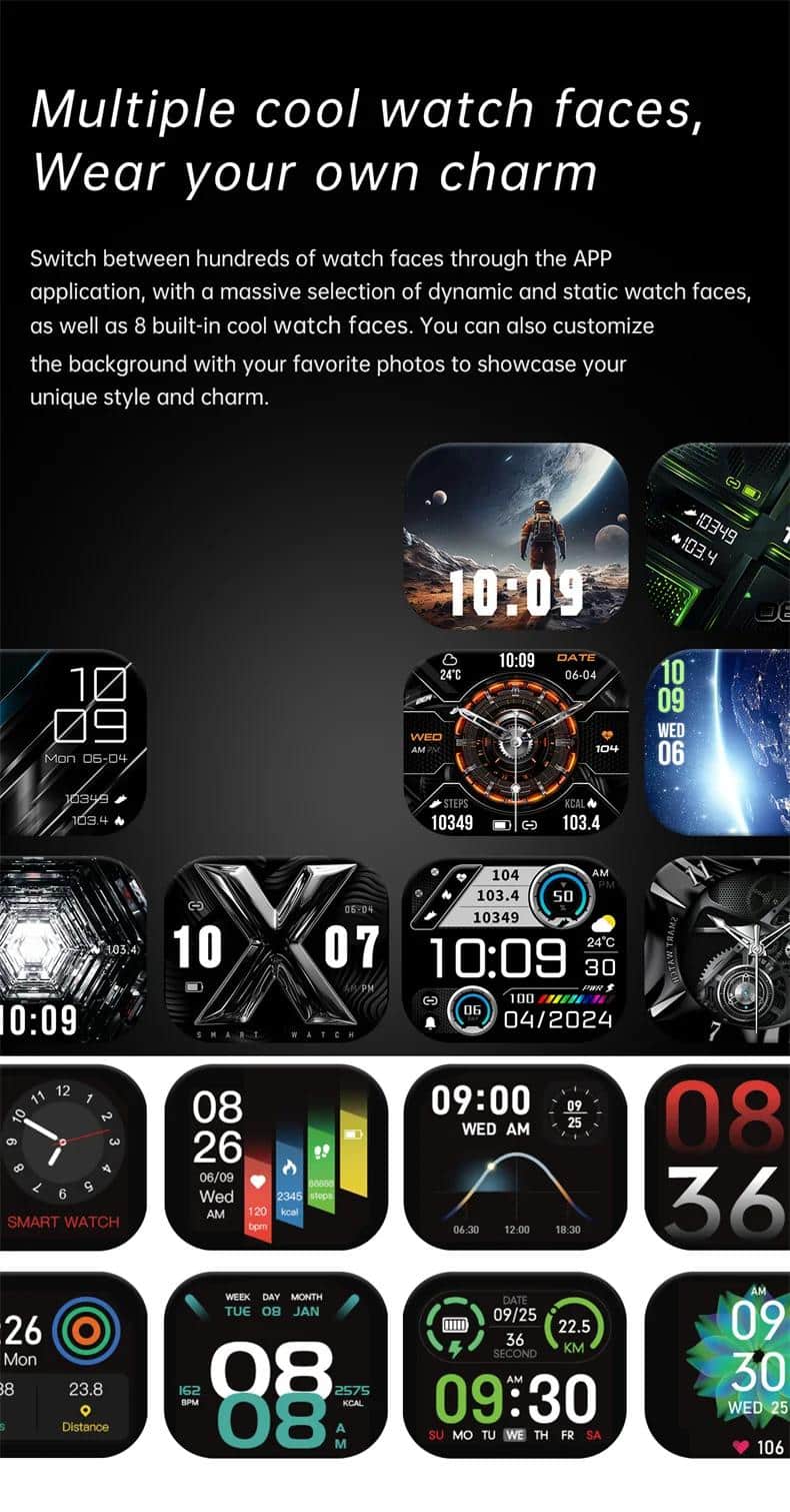 NX23 2.0-Inch Fitness Smart Watch - detail 18