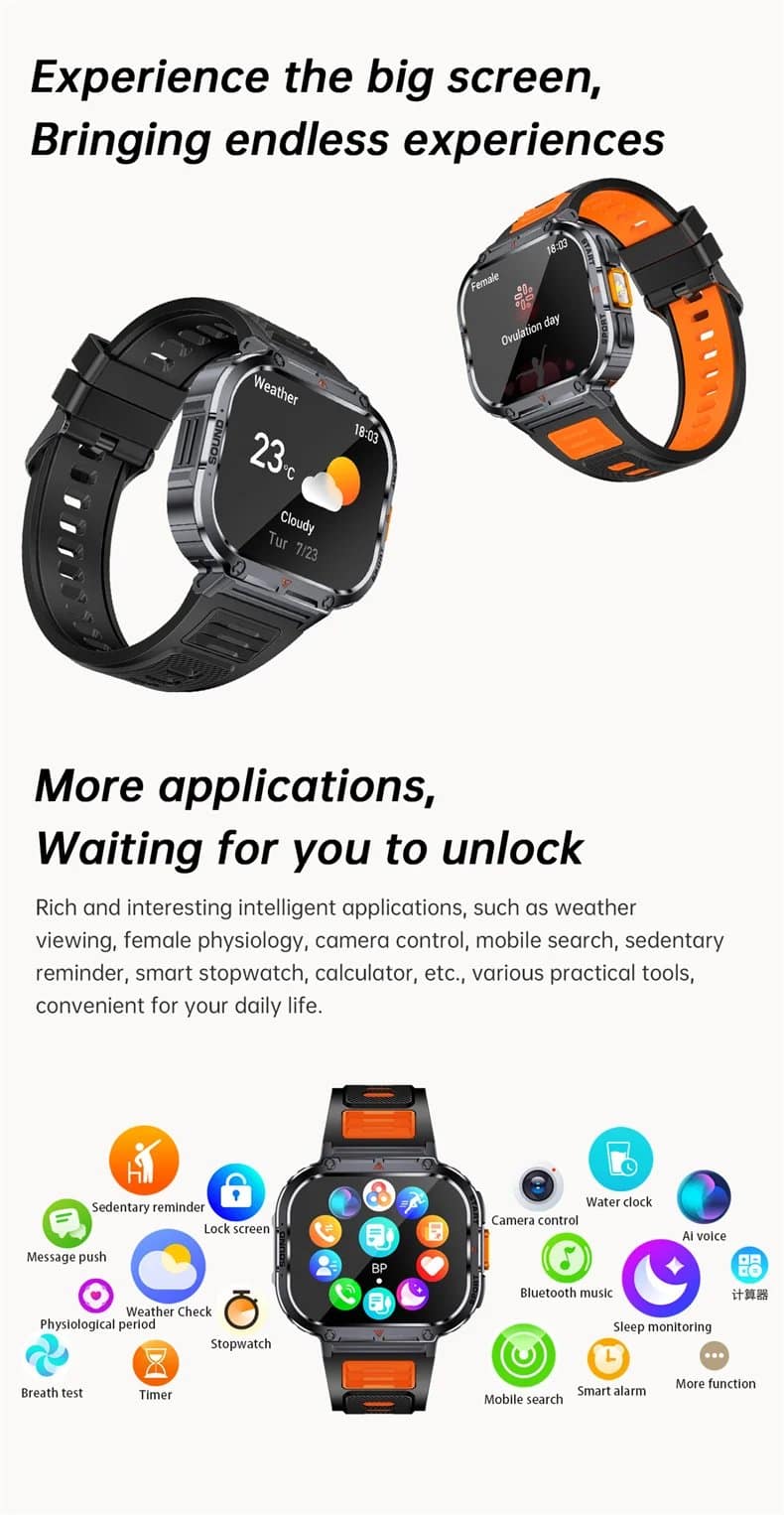 NX23 2.0-Inch Fitness Smart Watch - detail 19