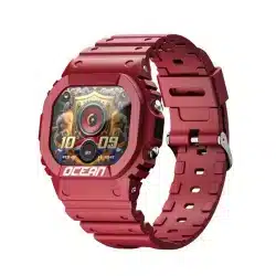 OCEAN 1.75-Inch Rugged Smart Watch with LED Flashlight, Compass, Bluetooth Calling and 3ATM Protection - Image 4